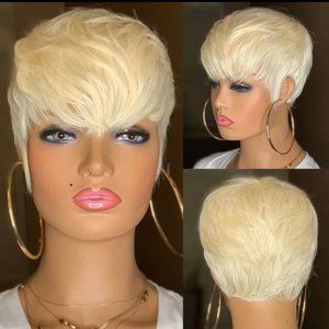 Blonde Pixie Cut Wig